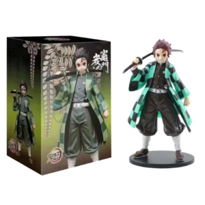 Figuras Demon Slayer Kimetsu no Yaiba - Kamado Tanjirou, Agatsuma Zenitsu y Nezuko Warrior, Modelos de PVC, Juguetes de Colección - Imagen 3