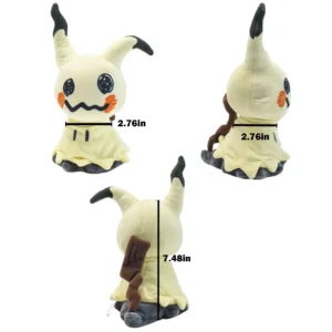 Peluche Pokémon Mimikyu Eevee, Muñeco de Peluche Anime, Regalo de Cumpleaños y Navidad para Niños - Imagen 8