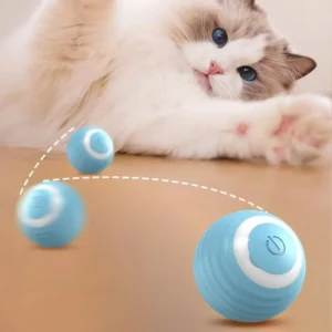 Bola Inteligente para Gatos, Juguete Eléctrico con Movimiento Automático, Sensor Inteligente - Imagen 1