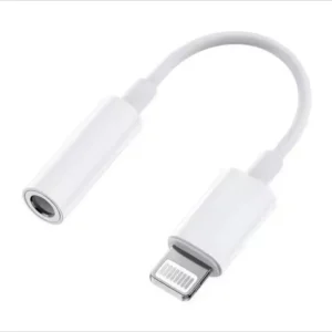 Adaptador iOS Lightning a Conector Auxiliar de 3.5mm para iPhone - Adaptador Auriculares iPhone - Imagen 3