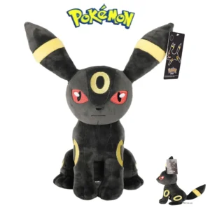 Peluche Grande de Umbreon, Vaporeon, Eevee y Evoluciones, Suave y Esponjoso, Juguete para Niños y Coleccionistas - Imagen 1