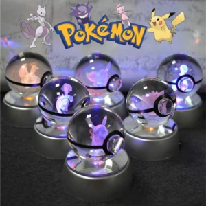 Bola de Cristal LED de Pokémon 3D (+20 Pokemons) - Imagen 2