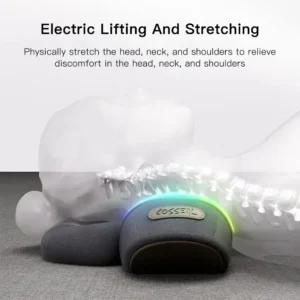 Masajeador Eléctrico Cervical Okayso: Almohada con Compresa Caliente y Masaje de Vibración para Relajación y Soporte Espinal - Imagen 6