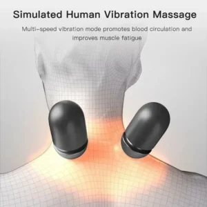 Masajeador Eléctrico Cervical Okayso: Almohada con Compresa Caliente y Masaje de Vibración para Relajación y Soporte Espinal - Imagen 4