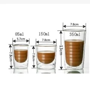 Taza de Café Nespresso de Cristal Doble Pared - Resistente al Calor - Imagen 6