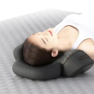 Masajeador Eléctrico Cervical Okayso: Almohada con Compresa Caliente y Masaje de Vibración para Relajación y Soporte Espinal - Imagen 5