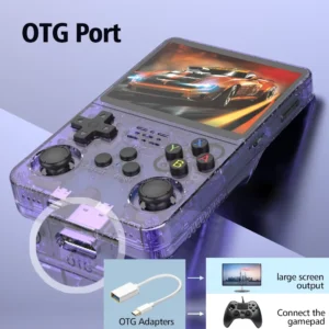 Consola Portátil R36S - 16,000 Juegos Retro, Pantalla IPS 3.5", Emulador PSP/PS1/N64/DC - Imagen 2