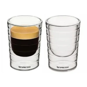 Taza de Café Nespresso de Cristal Doble Pared - Resistente al Calor - Imagen 1