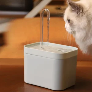 Fuente de Agua para Gatos de 1,5 L - Bebedero Silencioso con Filtro Automático para Perros y Gatos - Dispensador de Agua Recirculante - Imagen 1