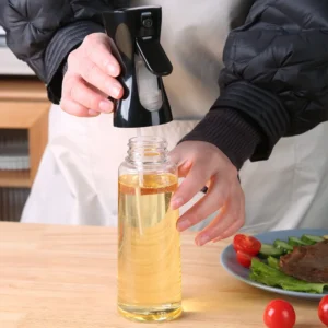 Botella Pulverizadora de Aceite de 200ml y 300ml - Dispensador de Aceite de Oliva, Vinagre y Salsa de Soja para Cocina, Barbacoa y Camping - Imagen 5