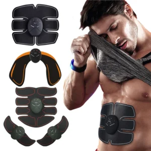 Estimulador Muscular EMS - Masajeador Abdominal para Entrenamiento de Cadera y Quema de Grasa