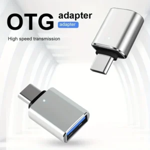 Adaptador LED USB 3.0 a Tipo C OTG - Conector Hembra USB-C y Micro USB para Samsung, Xiaomi y POCO - Imagen 2