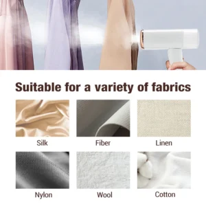 Vaporizador de Ropa Portátil 2 en 1 – Plancha y Vapor de Mano para Viaje y Hogar - Imagen 6